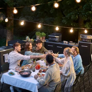 Open Outdoor Keukentafel 115 cm Buitenkeukenmeubel