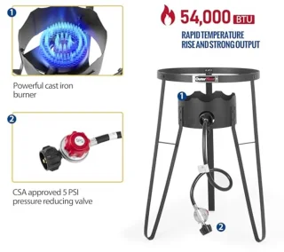 Outdoor Fornuis met Wok - Gas