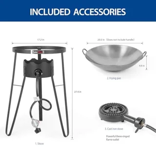 Outdoor Fornuis met Wok - Gas