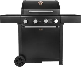 Outdoor-gasbarbecue met 4 branders