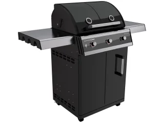 Outdoorchef Dualchef 315 G D-line barbecue zwart