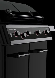 Outdoorchef Dualchef 425 G Gasbarbecue Zwart