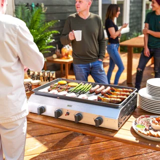 Wat vinden we goed aan de Outsunny Gasbarbecue Roestvrij staal