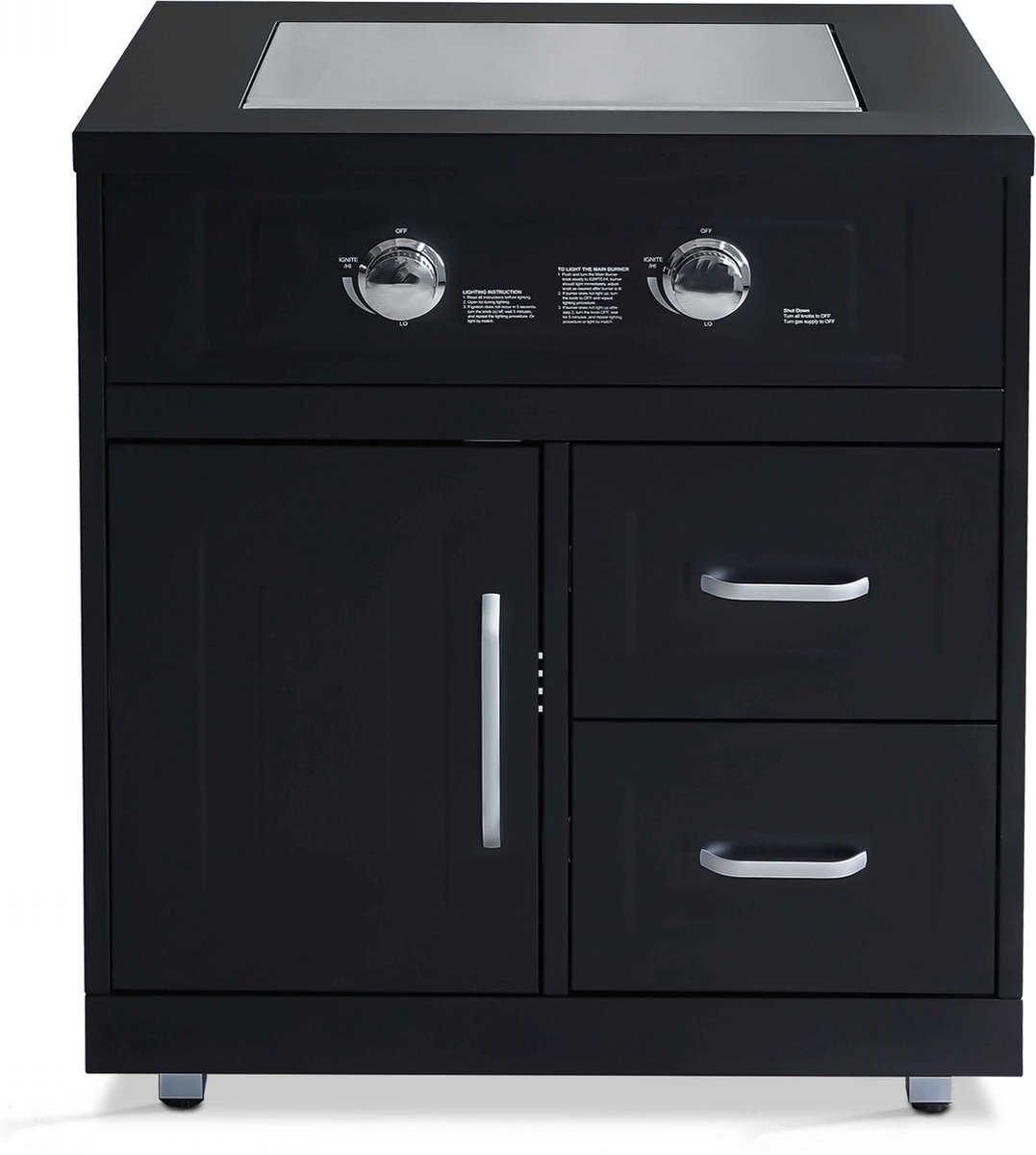 De Oviala Memphis 2-pits gasfornuis in één oogopslag