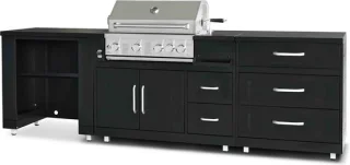 Oviala Memphis Buitenkeuken 3 Modules Barbecue