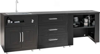 Oviala Memphis buitenkeuken element met spoelbak