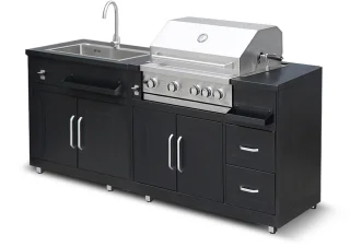 Oviala Metalen Buitenkeuken 2 Modules