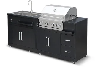 Oviala Metalen Buitenkeuken 2 Modules