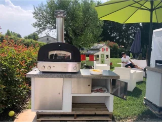 Palazetti Mario Hybride Gas-Houtoven Professioneel