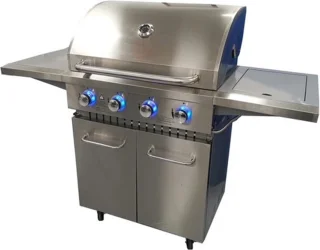 Paralux Gasbarbecue 4 Branders Met Zijbrander