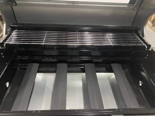 Paralux Gasbarbecue 4 branders RVS