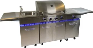 Paralux Gasbarbecue Buitenkeuken 4 Branders