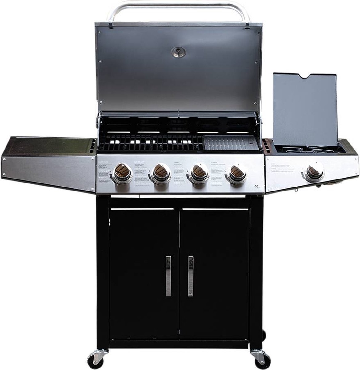 Wat vinden we goed aan de Party 5 Gas BBQ 5 Branders Met Zijbrander 15,2 kW