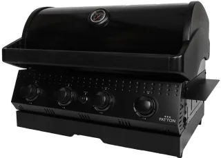 Patton Opus Inbouw Gasbarbecue 4 Branders