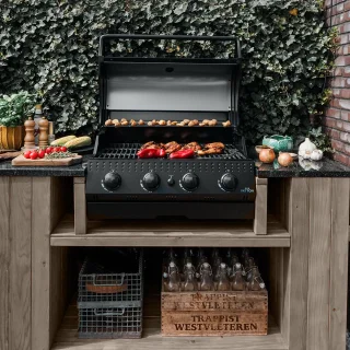 Patton Opus Inbouw Gasbarbecue 4 Branders