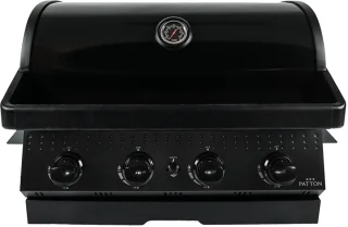 Patton Opus Inbouw Gasbarbecue 4 Branders