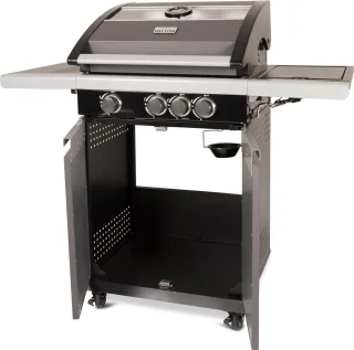 Patton Patio Pro Chef 3+1 Gasbarbecue Frozen Grey