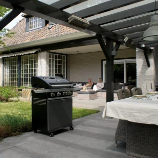 Patton Patio Pro Chef 4+1 Gasbarbecue Frozen Grey