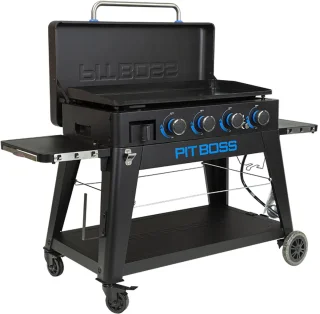 Pit Boss Ultimate Plancha 4 Branders Gas BBQ met Onderstel