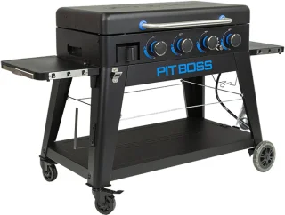 Pit Boss Ultimate Plancha 4 Branders Gas BBQ met Onderstel