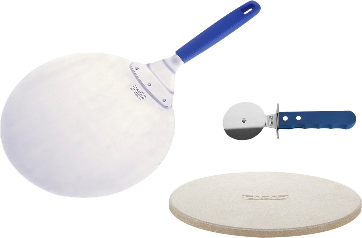 De PizzaMaster Stone Pizza Cutter Set in één oogopslag