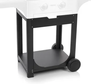 Princess 105055 FR Gasbakplaat met Trolley RVS/Zwart