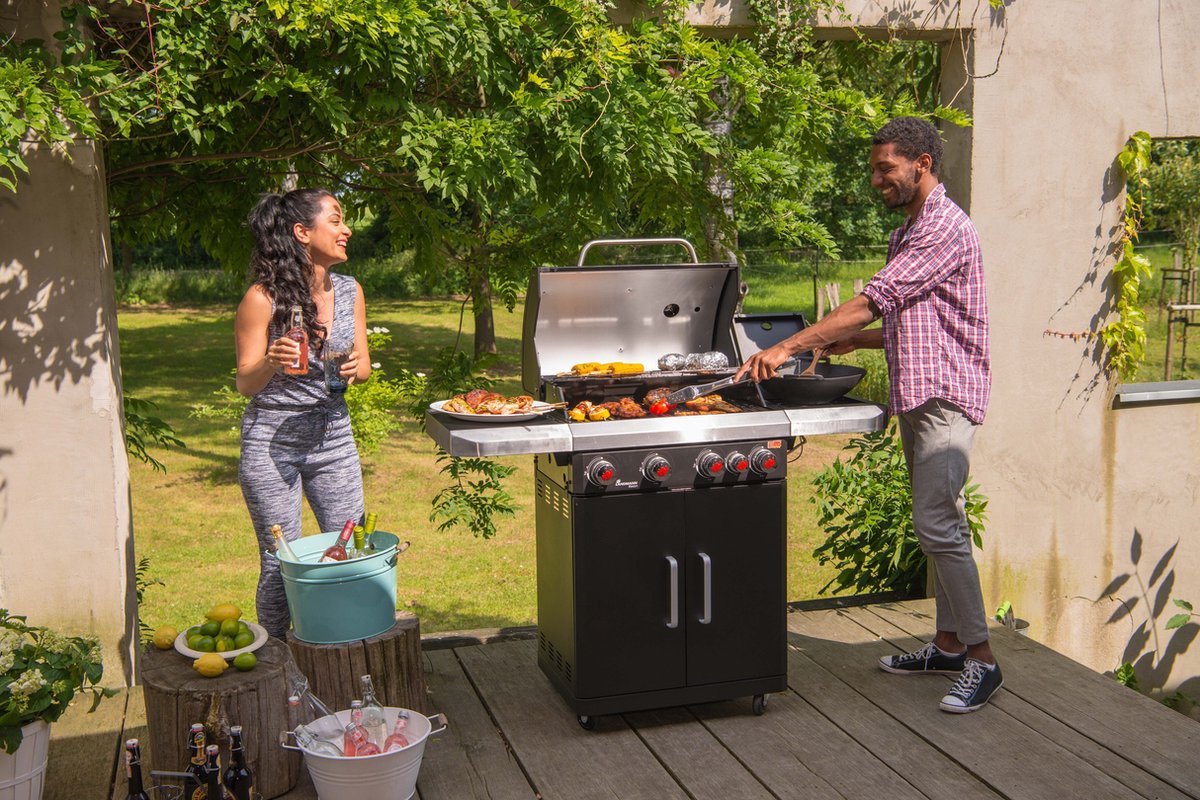 Wat vinden we goed aan de Rexon Pts Cook 4.1 4-pits gas BBQ