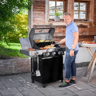 Rösle Video G3-S Vario Gasbarbecue Zwart