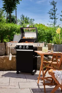 Rösle Videro G2-S Vario 30 mbar Gasbarbecue Zwart