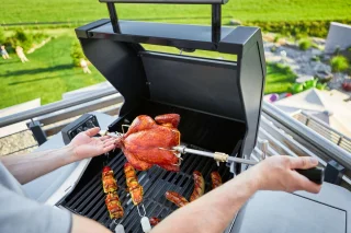 Rösle Videro G2-S Vario 30 mbar Gasbarbecue Zwart