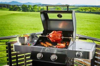 Rösle Videro G2-S Vario 30 mbar Gasbarbecue Zwart