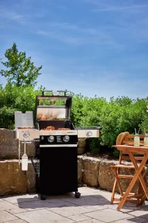 Rösle Videro G2-S Vario 30 mbar Gasbarbecue Zwart