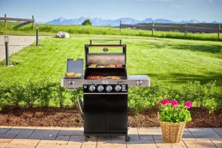 Rösle Videro G4-S Vario Gasbarbecue 30 mbar Zwart Roestvrijstaal