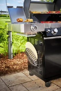 Rösle Videro G4-S Vario Gasbarbecue 30 mbar Zwart Roestvrijstaal