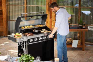 Rösle Videro G6-S Vario Gasbarbecue 30 mbar Zwart