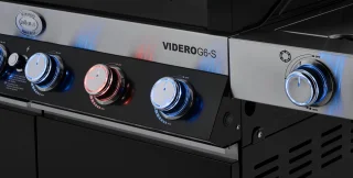 Rösle Videro G6-S Vario Gasbarbecue 30 mbar Zwart