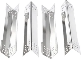 RVS branderafdekking - 4 stuks - merkloos