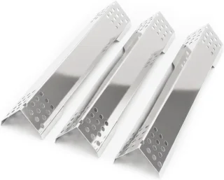 RVS brandersafdekking - 3 stuks