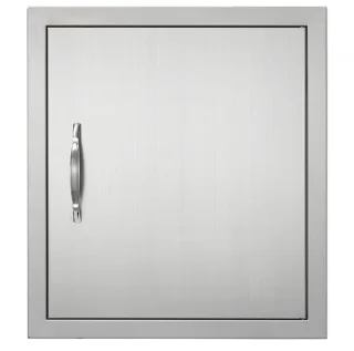 RVS Buitenkeuken Inbouwdeur Enkele 45,7x50,8 cm