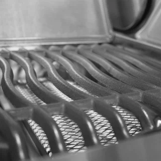 RVS Gasgrill - BBQ Grillwagen