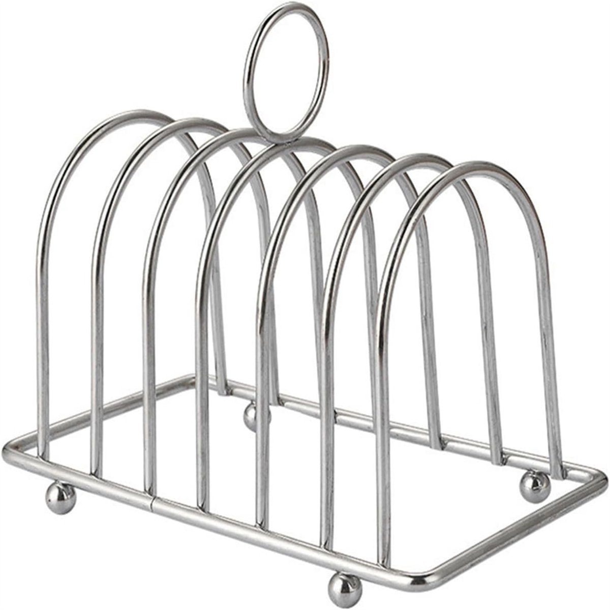De RVS Toastrek Broodhouder Zilver Compact Formaat 1 Stuk in één oogopslag