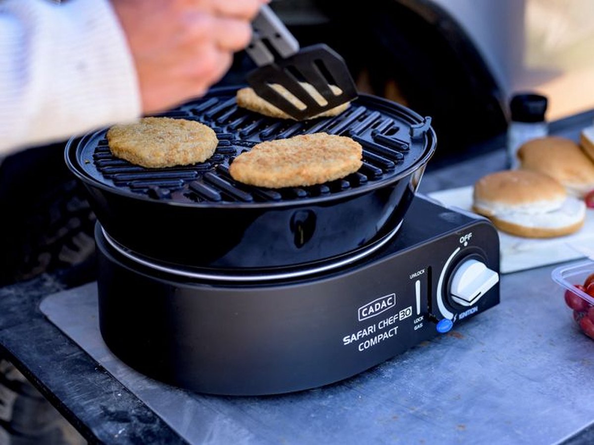 Wat vinden we goed aan de Safari Chef 30 Compact Combo Grill