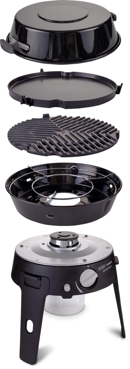 De Safari Chef 30 HP Deluxe barbecue in één oogopslag