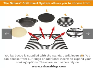 Sahara S350 Gas Barbecue 3 branders