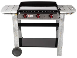 San Sebastian Bakplaat 3 Branders 8kW