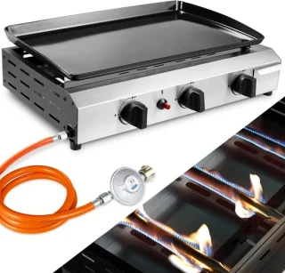 Seth Select gasbarbecue 3 branders – draagbare tafelgrill