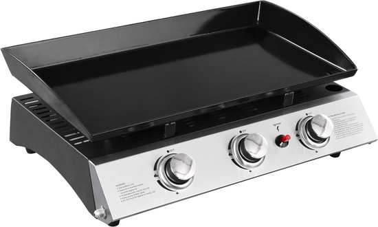 SÉVILLE Bakplaat op gas 3 branders 7,5kW review