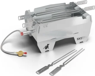 Skotti Pikes RVS Barbecue Spiesen set
