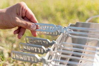 Skotti Pikes RVS Barbecue Spiesen set