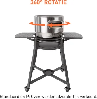 Solo Stove Lazy Susan draaiplateau Pi Pizzaoven 52 cm steel